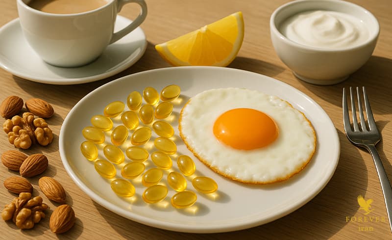 بهترین زمان مصرف ویتامین دی